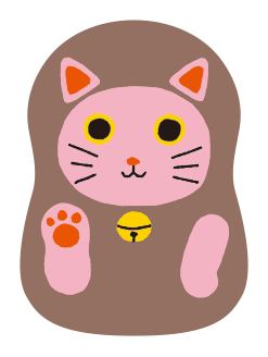ピンクのニャンリョーシカ